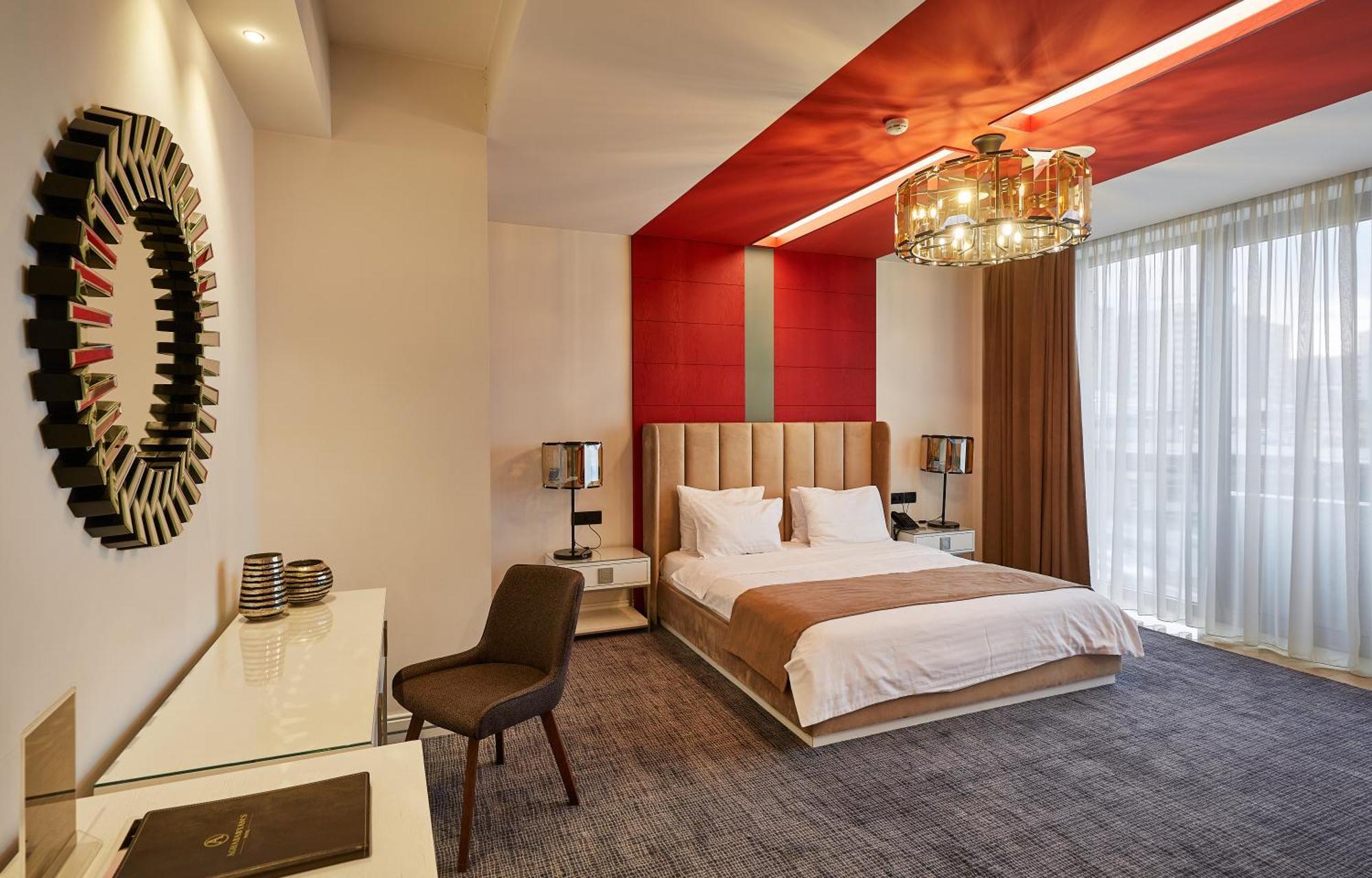 Aghababyan'S Hotel Jerevan Eksteriør billede A room at the hotel